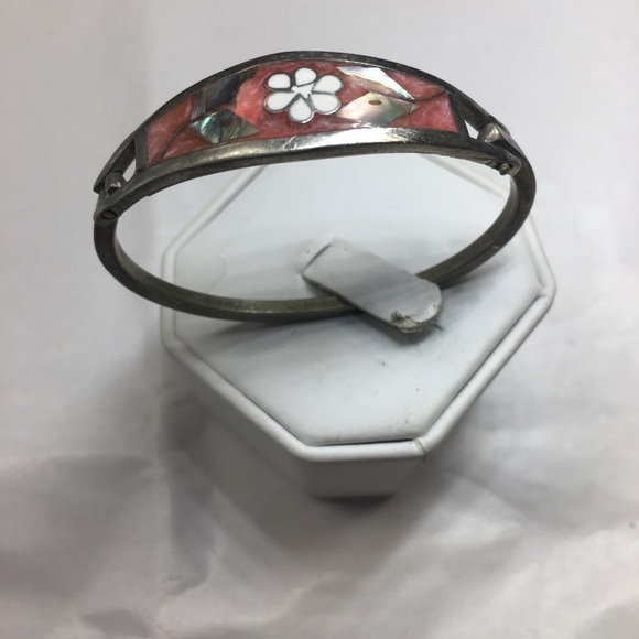 sterling silver bangle bracelet Mexico - Picture 2 of 6